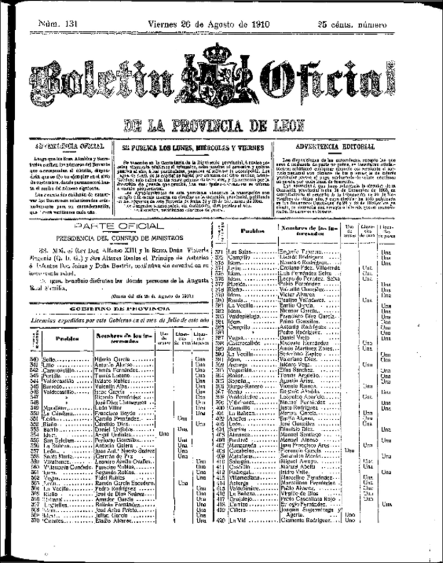 Schwarzes und weißes Foto einer Zeitung mit einer Liste von Elementen, einschließlich Text und einem Logo, das auf eine Redaktion hinweist.