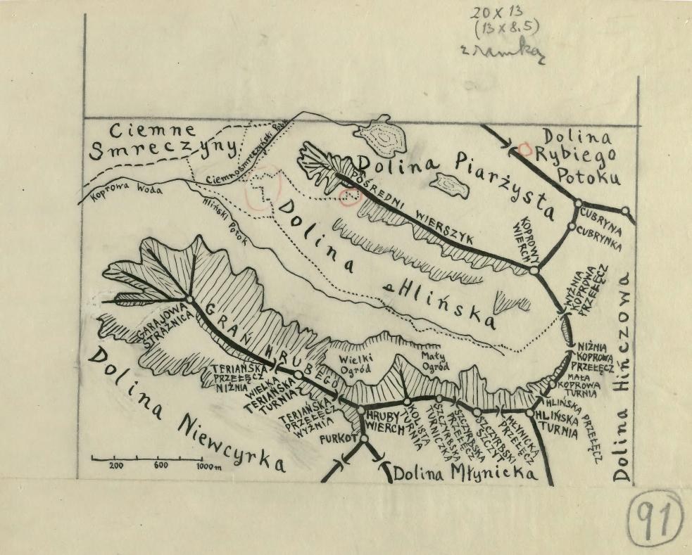 Detailierte Karte von Polen mit geografischen Merkmalen, begleitet von Text und nummerierten Sehenswürdigkeiten.