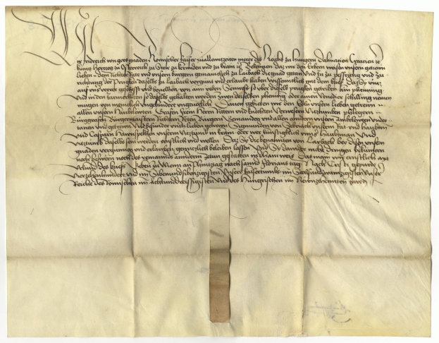 Gelblicher Brief auf altem Papier mit schwarzer Handschrift in deutscher Sprache, der die Freigabe einer Petition in Bezug auf den Tod eines Mannes anfordert.