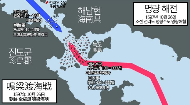 Karte von Nordkorea mit einer roten Linie, die das Ausmaß des Koreakriegs zeigt, einschließlich beteiligter Länder und Konfliktjahre.