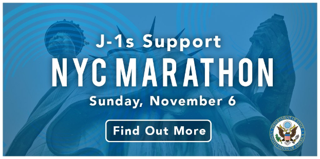Plakat, das den New York City Marathon am 6. November 2022 ankündigt