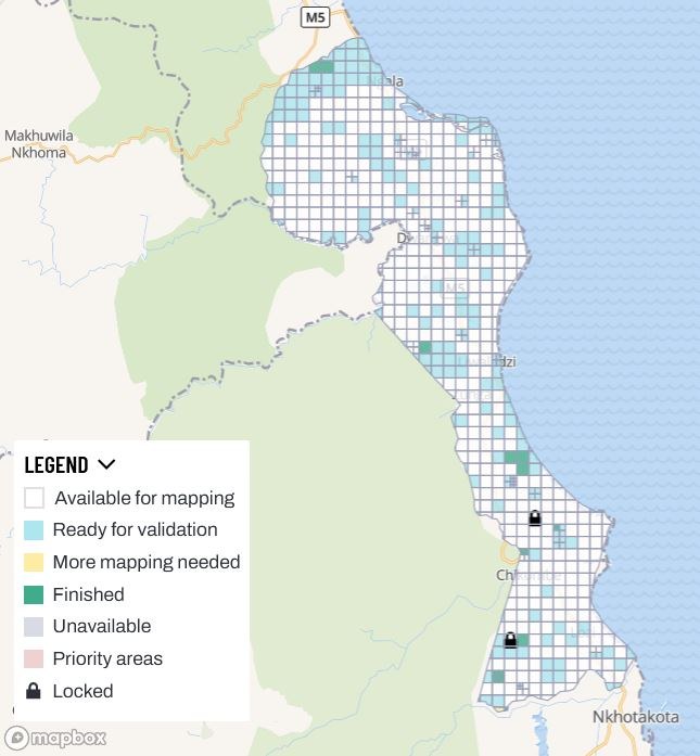 Detailierte Karte von Nairobi, Kenia, die eine geplante Entwicklung mit Landtyp, Bevölkerungsdichte pro Fläche und Projektzeitplan hervorhebt.